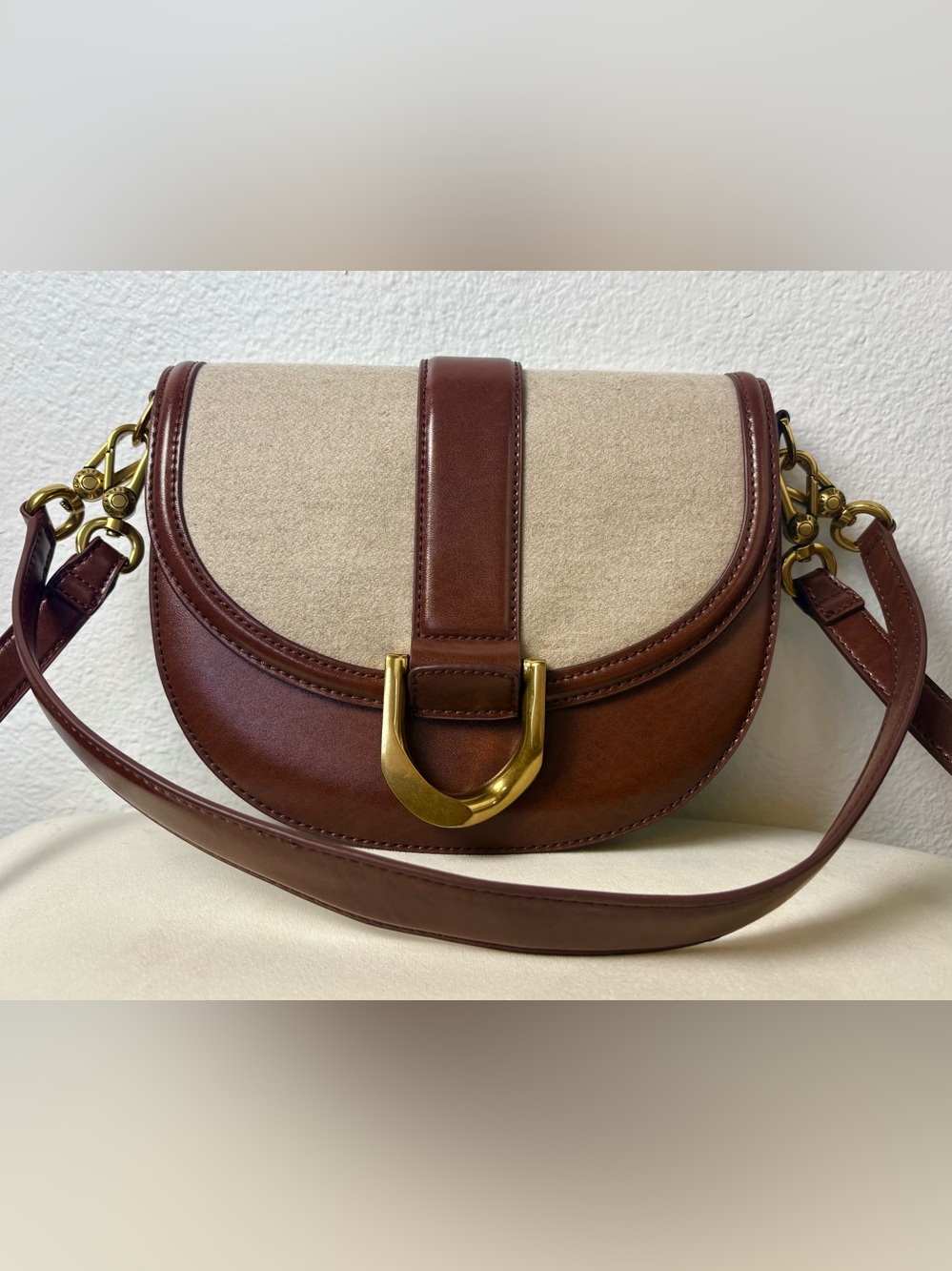 Charles & Keith Gabine saddle bag